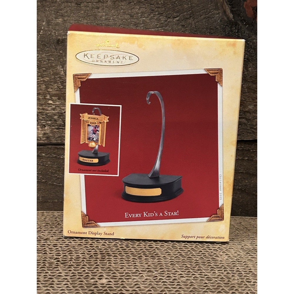 HALLMARK Keepsake Every Kid's a Star Ornament Display Stand New
